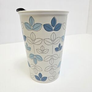 STARBUCKS International Release 2012 Ceramic Travel Tumbler W/Lid 8oz RARE in US